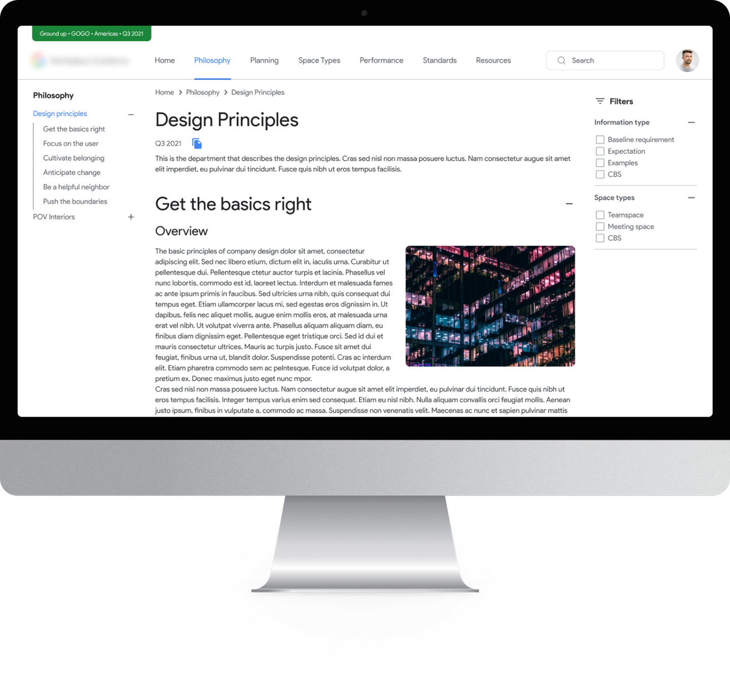 CMS design system overview