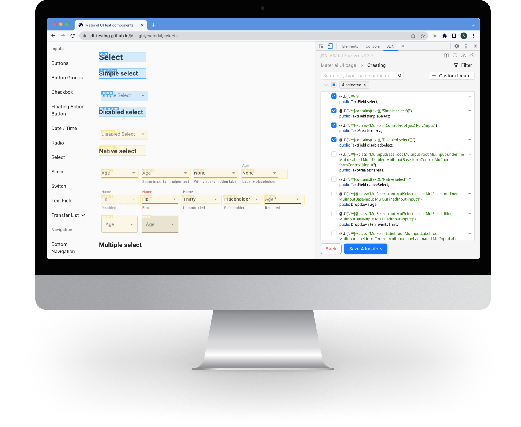 JDN extension interface